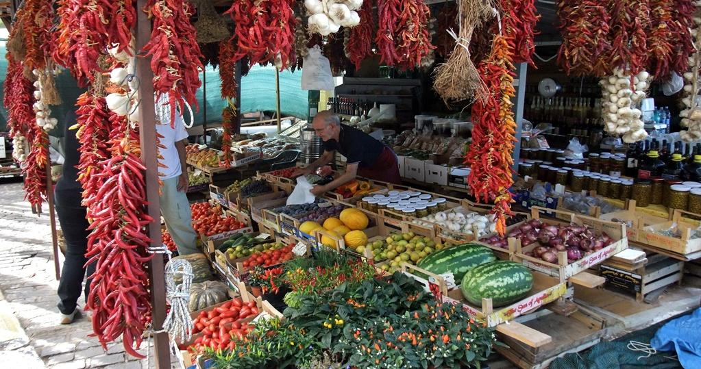 Food Market in Puglia
